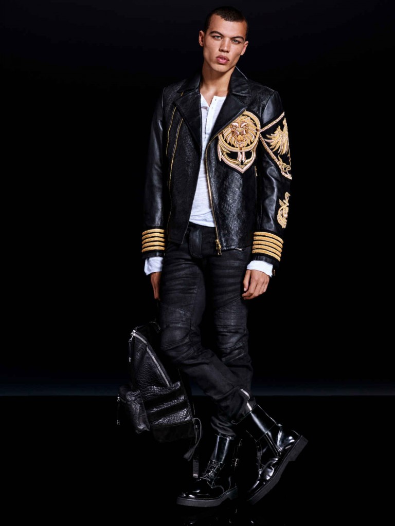 BALMAIN H＆M ライダース-